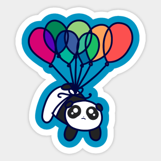 Kawaii Balloon Panda Sticker